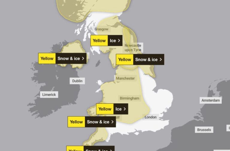 Met Office warns of ice and wintry showers across Wales