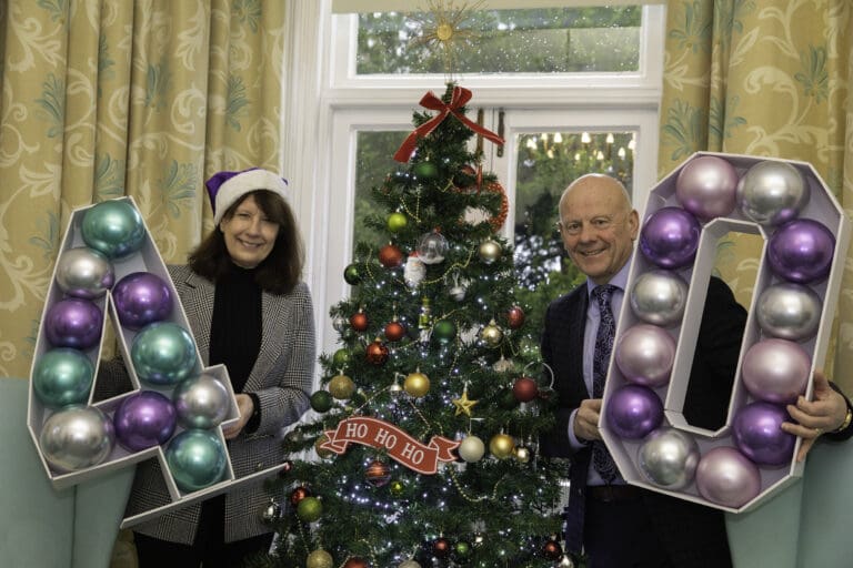 Mario and Gill Kreft mark 40 years of Pendine Park with staff celebrations