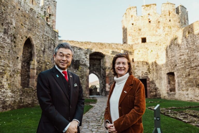 Conwy Castle hosts symbolic finale to Wales and Japan year