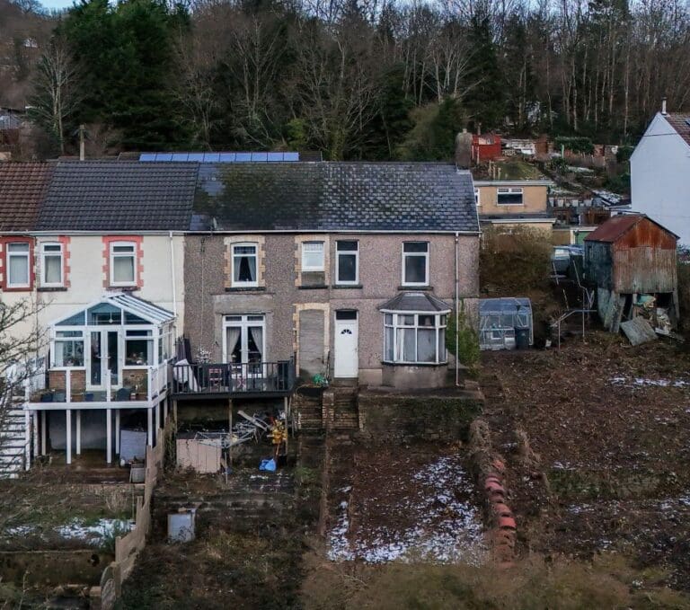 South Wales valleys renovation project listed at £63,000 guide price
