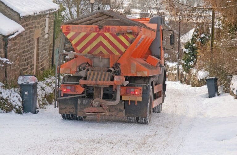 Powys highways crews work around the clock as cold weather continues