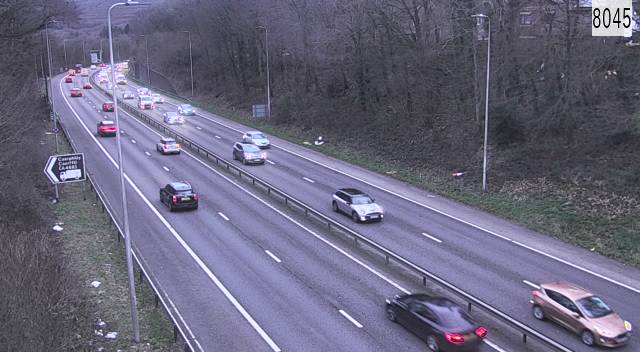 Delays reported on A470 southbound between Pontypridd and Coryton