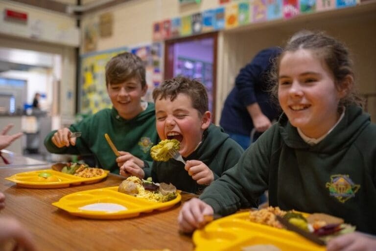 Welsh families benefit as free school meals remove financial barriers