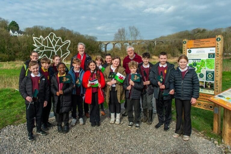 First section of new 80km National Forest trail launched in Wales