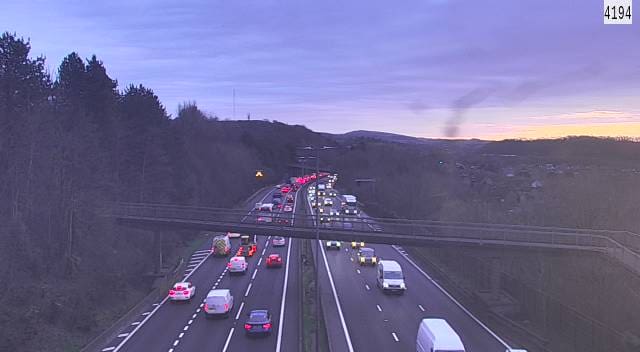 Drivers warned of delays on M4, A4232 and A470 this morning