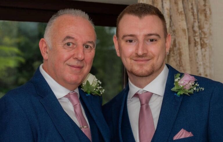 Son’s emotional half marathon run in memory of beloved dad