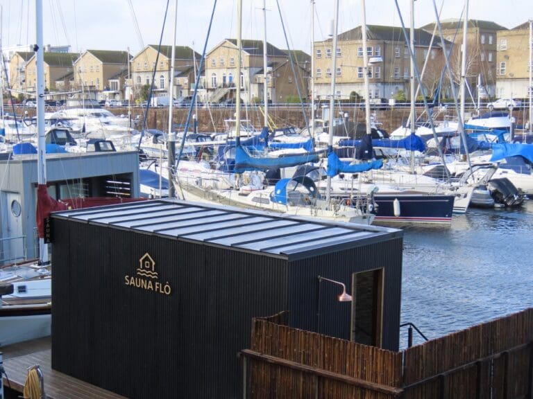 Wales’ first floating sauna to launch at Penarth Marina