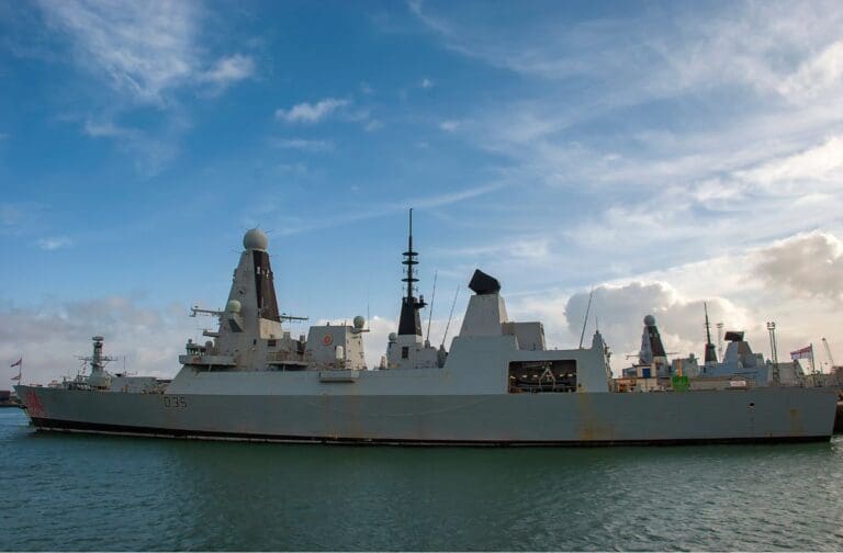 Welsh Dragon warship deployed after drone strike on RAF base