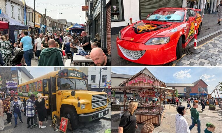Record crowds enjoy Bargoed May Fair and boost local businesses
