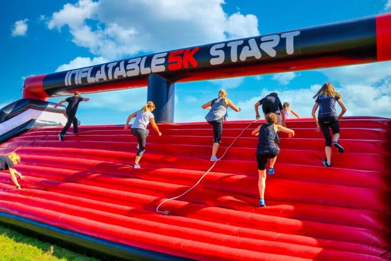 Bounce, slide and run as giant Inflatable 5K comes to Cardiff