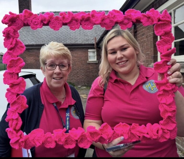 Pink Positivity campaign raises thousands for Cancer Research Wales