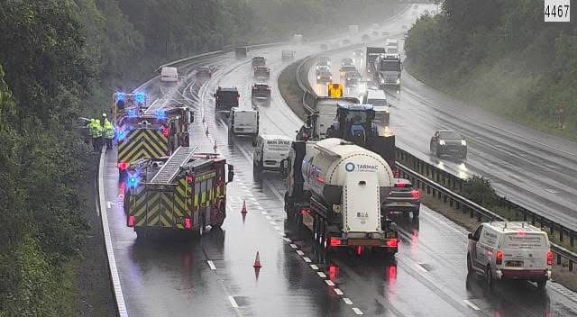 M4 delays near Cardiff as lanes blocked between Capel Llanilltern and Coryton