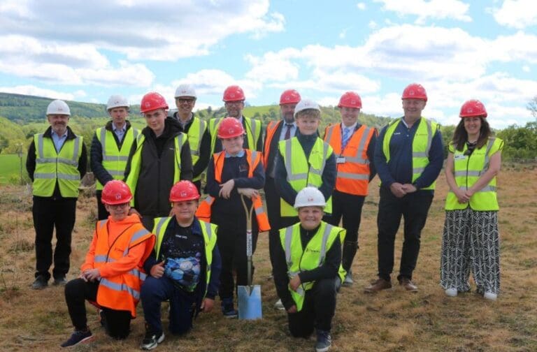 Work begins on £12.7m new school for Brynllywarch Hall learners