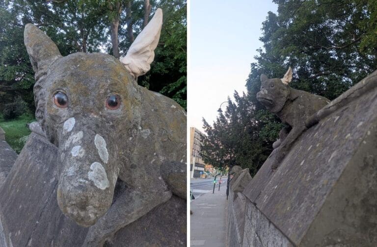 Restoration work under way on beloved Cardiff Castle Animal Wall