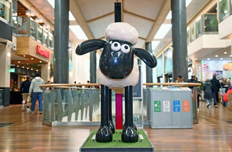 Shaun the Sheep augmented reality trail launches at St David’s Cardiff