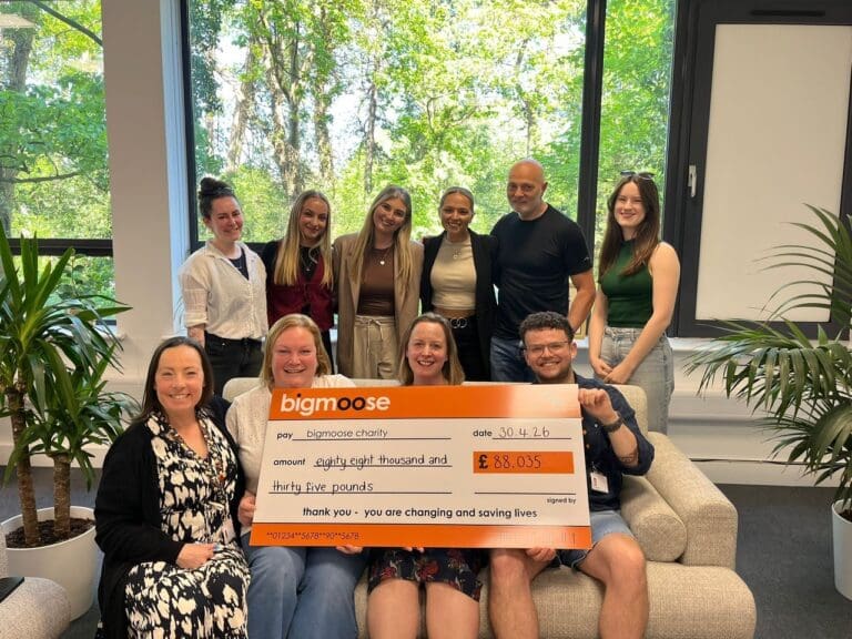 Development Bank of Wales raises record £88,000 for mental health charity bigmoose