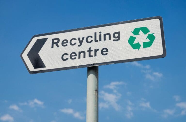 Powys recycling centre shut following serious theft and vandalism
