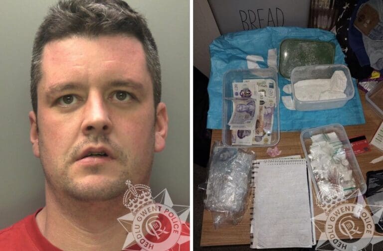 Man jailed after £20,000 worth of cocaine found at his home