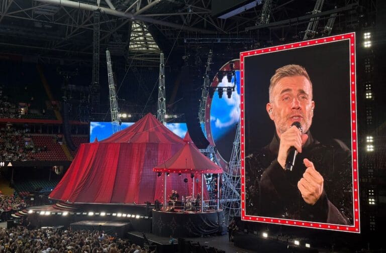Take That brings circus spectacular to packed Principality Stadium