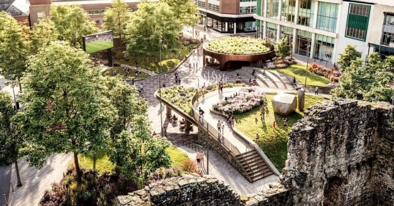 Swansea’s Castle Square transformation gathers pace as major project takes shape