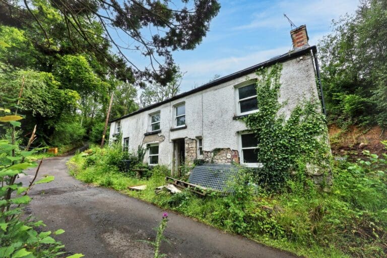 Derelict West Wales cottage up for sale with £23,000 guide price