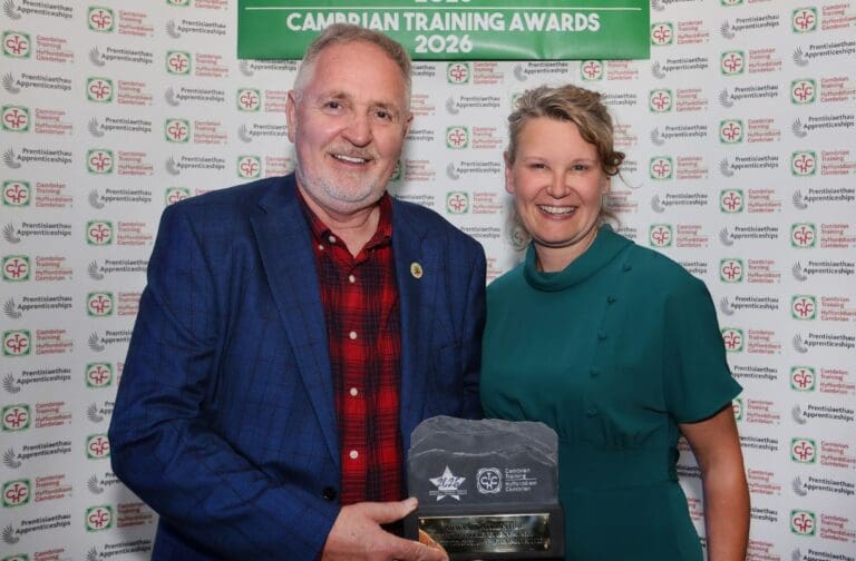 Welsh skills leader recognised with Lifetime Achievement Award