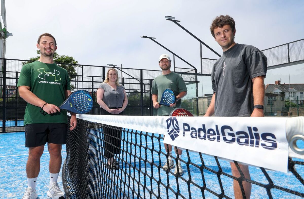 Open Padel Racket New padel courts open in Porthcawl after £120,000 investment