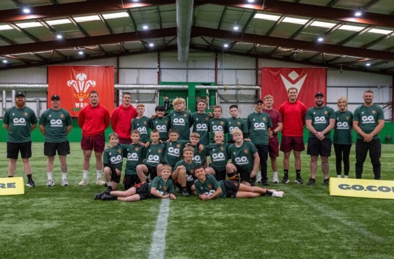 Dan Biggar surprises Penygraig RFC youngsters with WRU training experience