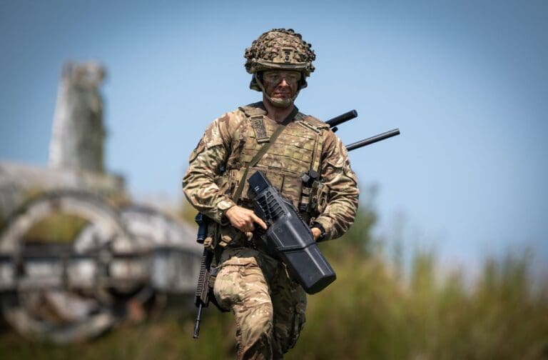 Soldiers test new anti drone tactics at Sennybridge in first of its kind military exercise