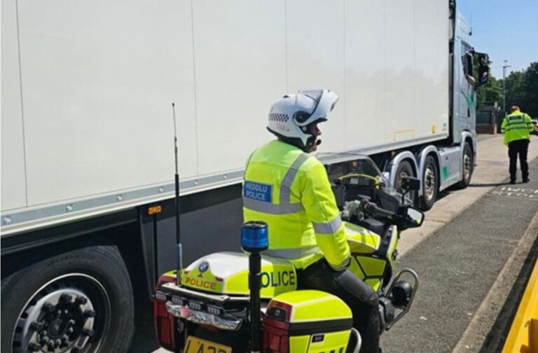 Dozens of commercial vehicles stopped in North Wales roads crackdown