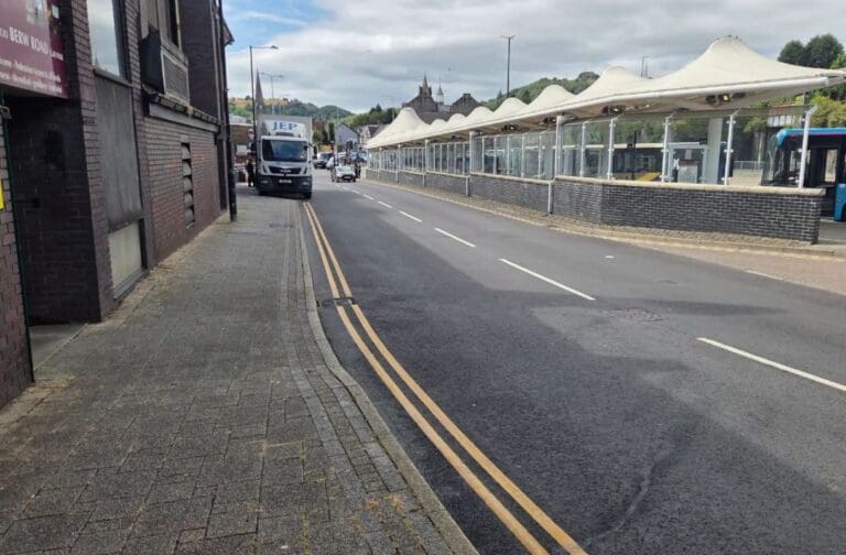One-way system confirmed as Pontypridd police station demolition begins
