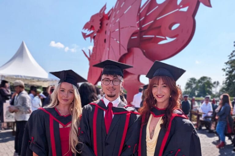 Three USW graduates land dream jobs with NEXT before graduation