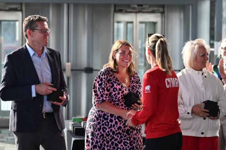Welsh Commonwealth Games stars honoured at Cardiff Bay homecoming
