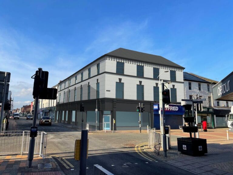 Affordable homes and new business units planned for Rhyl town centre