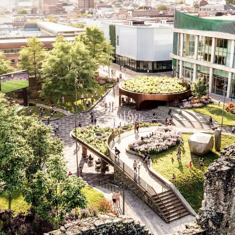 New images reveal how Swansea’s transformed Castle Square will look
