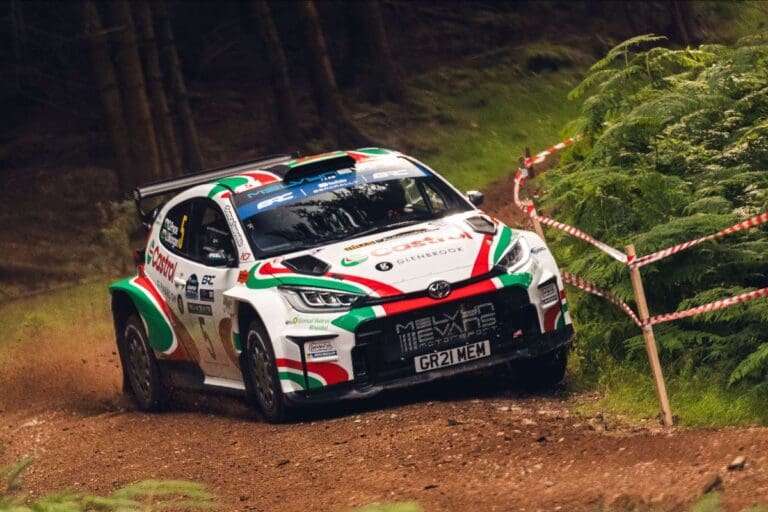 Welsh rally star Osian Pryce extends British Championship lead with Grampian victory