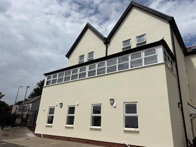 Former Barry office building transformed into new homes for people at risk of homelessness