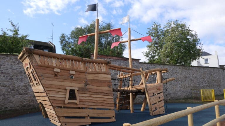 New Castle Dell Play Area opens following major Chepstow transformation