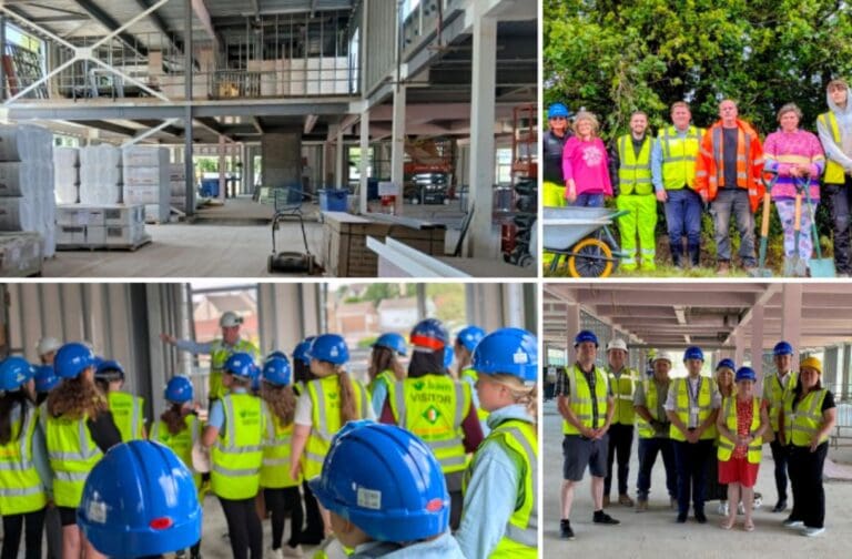 Work gathers pace on £23m Plasyfelin Primary School as major milestones reached