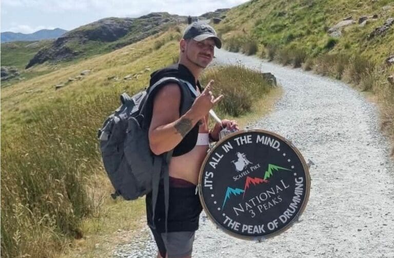 Drummer to carry full drum kit across UK’s three highest peaks