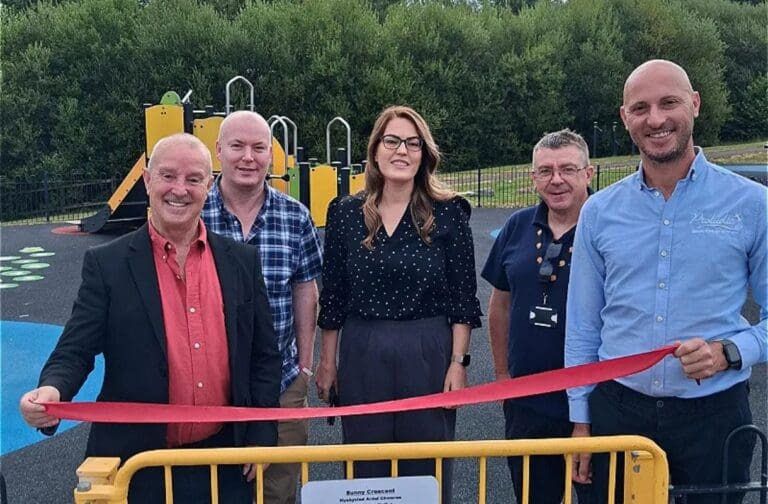 New look Croeserw playground opens following major refurbishment