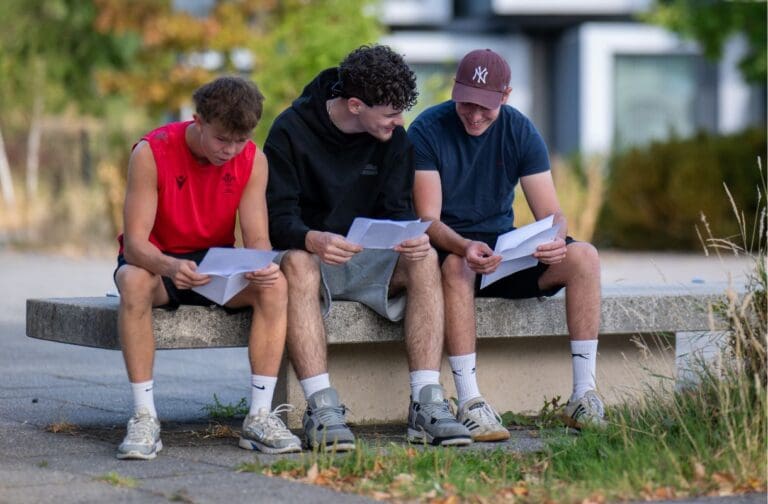 Coleg Gwent students celebrate strong A-level and BTEC results