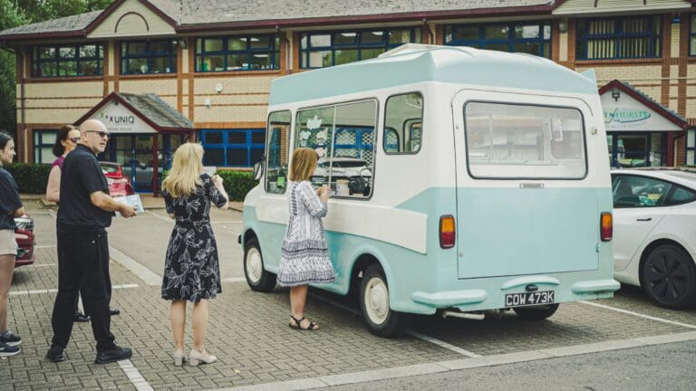 Cardiff IT firm is touring South Wales in an ice cream van to talk cyber security