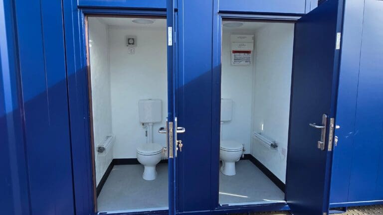 New temporary public toilets open near Swansea seafront