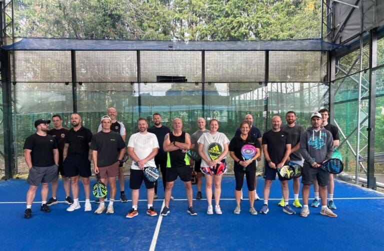 Inaugural Pro Steel Padel Cup raises more than £450 for Alzheimer’s Society