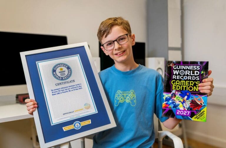 Welsh boy becomes world’s youngest videogame developer aged just 10