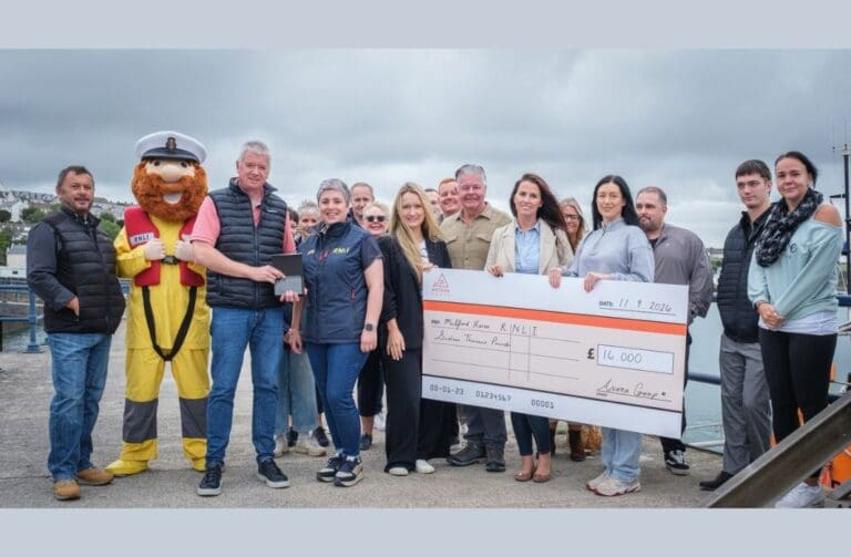 Welsh business raises £16,000 for Pembrokeshire RNLI crews