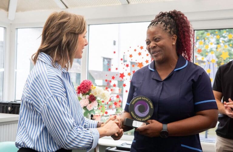 Care home nurse becomes first in Wales to qualify to prescribe medication
