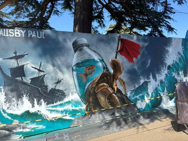 New street art festival transforms Barry park with colour and creativity