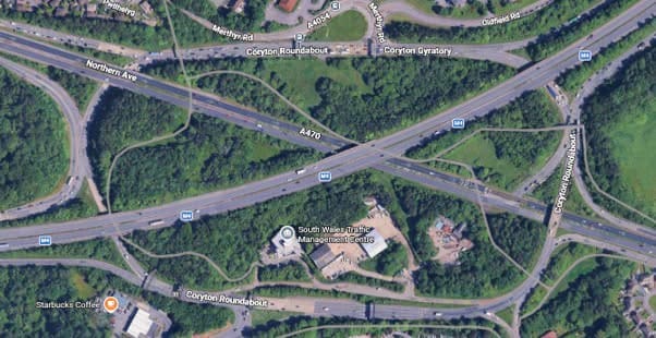 Cardiff motorists warned of overnight closures at Coryton Interchange